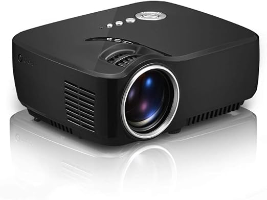 Proyector casero 1080p HD Mini Pico Proyector Altavoz Incorporado ...