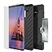 Galaxy Note 9 Case, PUNKcase [SLOT Series] [Slim Fit] Dual-Layer Armor Cover w/Integrated Anti-Shock System, Credit Card Slot & PUNKSHIELD Screen Protector for Samsung Note 9 [Black]