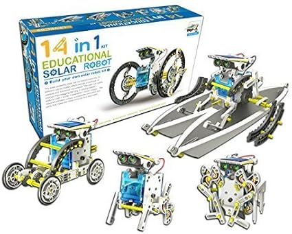 advanced 14 in 1 solar robot