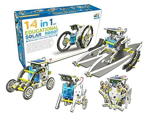 SuperSmartChoices S.T.E.A.M. Line Toys 14-in-1 Educational Solar Robot Kit - Thumbnail 2