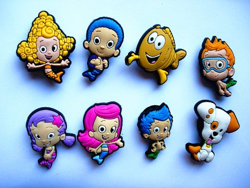 bubble guppies croc charms