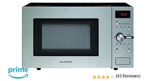 Daewoo KOC-9Q5T - Microondas digital convección y grill, 900 W, 28 L, INOX