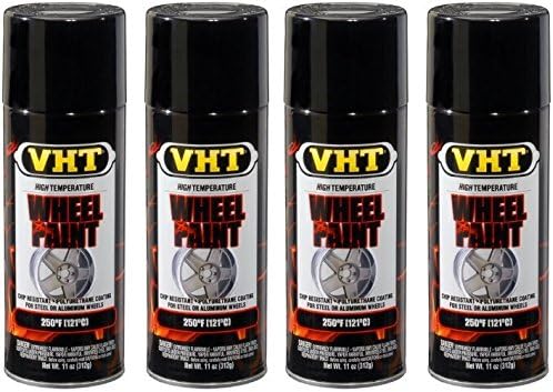VHT SP187 Gloss Black Wheel Paint Can - 11 oz. by VHT (4)