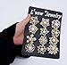 L'VOW 12px Pearl Brooches Mixed Designs Silver or Gold Colors Brooch Pins Wedding Corsage Bride Bouquet Kit (X- Gold)