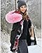 Roiii Women Military Winter Casual Outdoor Coat Hoodie Jacket Long Trench Par Black XXX-Large / 16