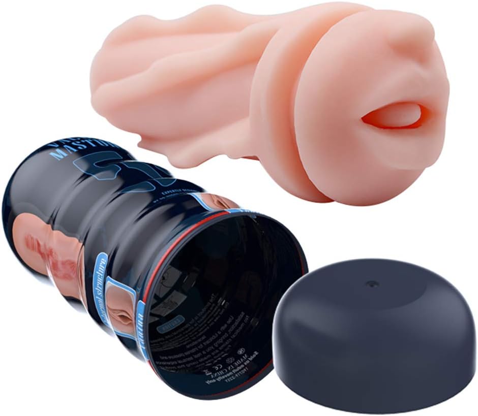 Wytinug Male Soft Mastu Cup Realistic Manual Mastur Detachable Funny Toy for Men