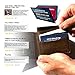D-Armor RFID Blocking Wallet Sleeves Credit Card Holder (4/Pack)