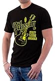 Gibson Guitar Logo Les Paul Lpj Sg Men's Tees T-Shirt