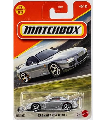 Amazon.com: Hot Wheels Fast & Furious '95 Mazda RX 7 2/6, White