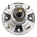 8TEN Mower Deck Spindle for John Deere X520 X500 X530 LT133 LT155 LT166 AM124498 AM131680 AM135349 AM144377 3 Pack
