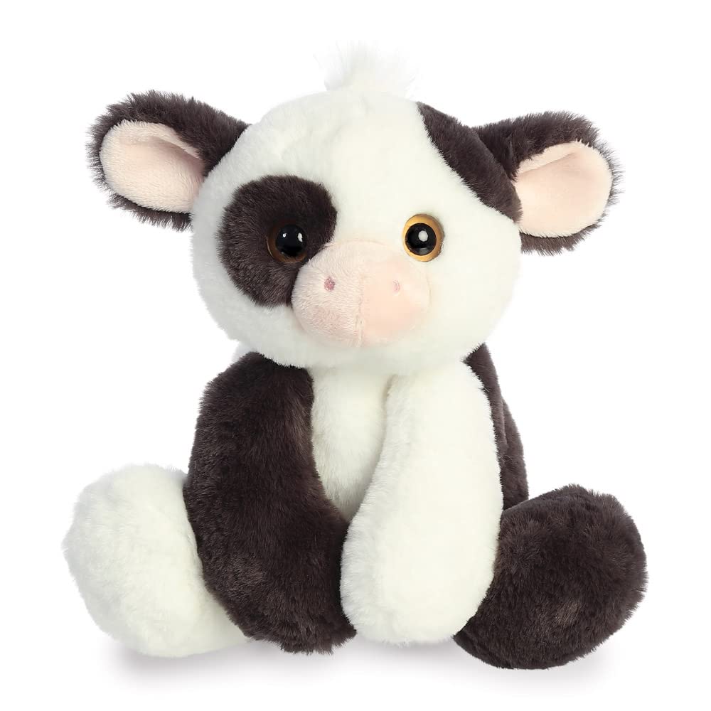 Aurora, 31940, Flopsies Bessie Cow, 12In, Soft Toy, Brown & White