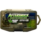 Invinci Core Aftershock Fuzzy Dice Soft Plastic Bait Kit - Alive Rubber Skirted Dice Lures for Bass, Crappie, Panfish &amp; Trout