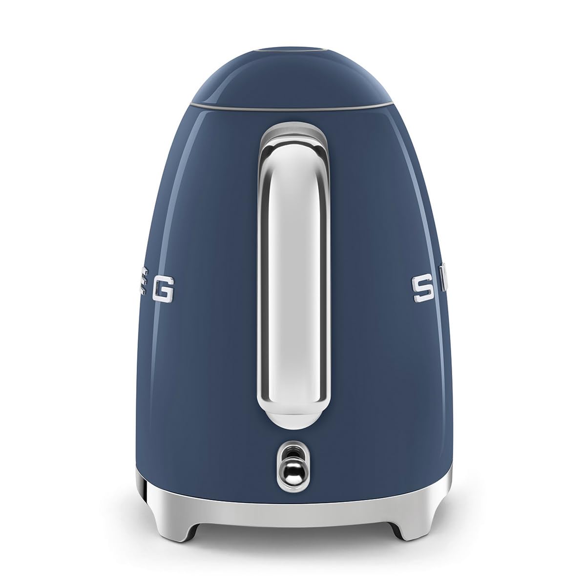 SMEG 50's Retro Style Electric Water Kettle with Automatic Shutoff, Removable Base, and Water Indicator, KLF03NBUS, Navy Blue - Image 4