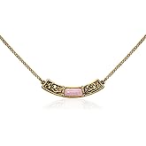 Montana West Wrangler Western Pendant Necklace for Women 14K Gold Statement Carvings Turquoise Cowgirl Vintage Jewelry