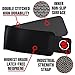 Fitru Waist Trimmer Sauna Ab Belt for Women & Men - Waist Trainer Stomach Wrap