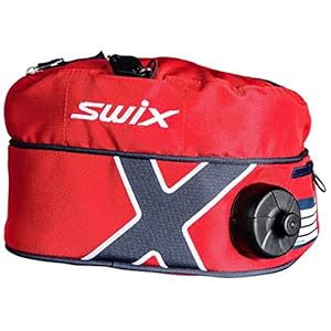 Swix Ski Gear Norge geïsoleerde drinkriem, 1-liter, rood/blauw