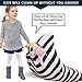 POKONBOY Stuffed Animal Bean Bag, Extra Large Stuffed Animal Storage Stuffed Many Animals Bean Bag Chairs for Kids Stuffed Animal Hammock 100% Cotton Canvas Bean Bag Stuffed Animal Storage (Black)