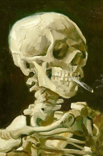 Vincent Van Gogh Skeleton Journal: 160 Page Lined Journal/Notebook