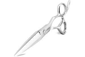 Barber Scissors 6" Hair Scissors Hair Shears Professional Haircut Scissors Hairdresser Scissors 440C KINSARO
