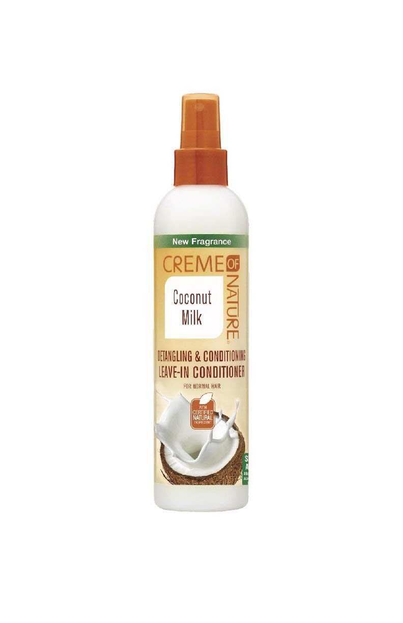 Crème Of Nature Coconut Milk Leave in Conditioner, 8.45 oz, White