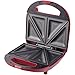 Brentwood  TS-240R  Non-Stick  Compact  Dual  Sandwich  Maker,  Red