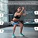 TheFitLife Resistance Bands for Legs and Butt - Fabric Exercise Bands for Women with Elastic Non Slip Design to Sculpt Desired Peach Shape, Workout Booty Band with Carrying Bag and User Guide