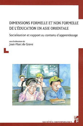 Dimensions formelle et non formelle de l'éducation en Asie orientale
