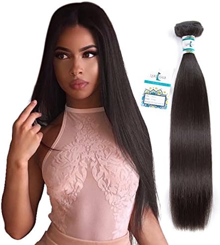 Straight Virgin Hair One Bundle 10" Unprocessed Virgin Human Hair Grade 7A Brazilian Hair Weave Bundle Lakihair
