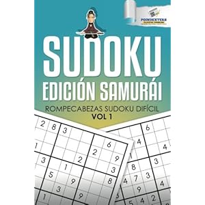 Sudoku Edición Samurái: Rompecabezas Sudoku Difícil Vol 2 (Spanish Edition)