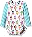 Hatley Girls' Ice Cream Baby Rash Guard