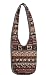 Hippie Crossbody Bag Thai Top Zip Hobo Sling Bag Handmade Hipster Messenger Bag (Elephant) primary