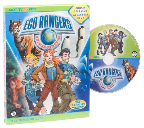 Eco Rangers DVD Animal Kingdom Learning Game