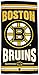 Wincraft NHL Boston Bruins Beach Towel, Black, 30 x 60-inches