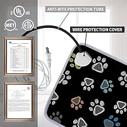 furrybaby Pet Heating Pad, Waterproof Dog Heating