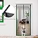 Magnetic Screen Door, Hip2cart Screen Door Magnets Heavy Duty Reinforced Mesh Full Frame Velcro Fits Door Size up to 35×82 Inch