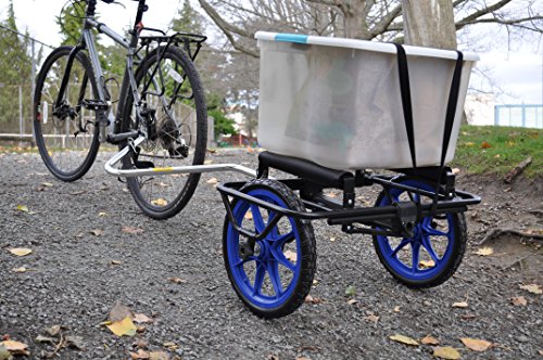 Seattle Sports Go!Cart Center Cart + Bike Trailer for Kayaks, Paddle Boards, and Canoes