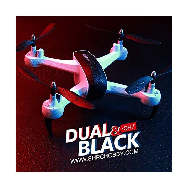 WSJ Sh7 FPV Drohne mit 1080p HD Kamera, Live Video und GPS Heimkehr, Brushless Motor für Erwachsene Fahrer, WiFi… – Bild 4