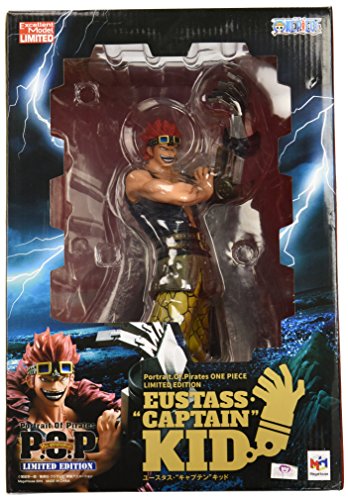 Megahouse One Piece Portrait of Pirates: Eustass Captain Kid Limited Edition Excellent Model Figure
