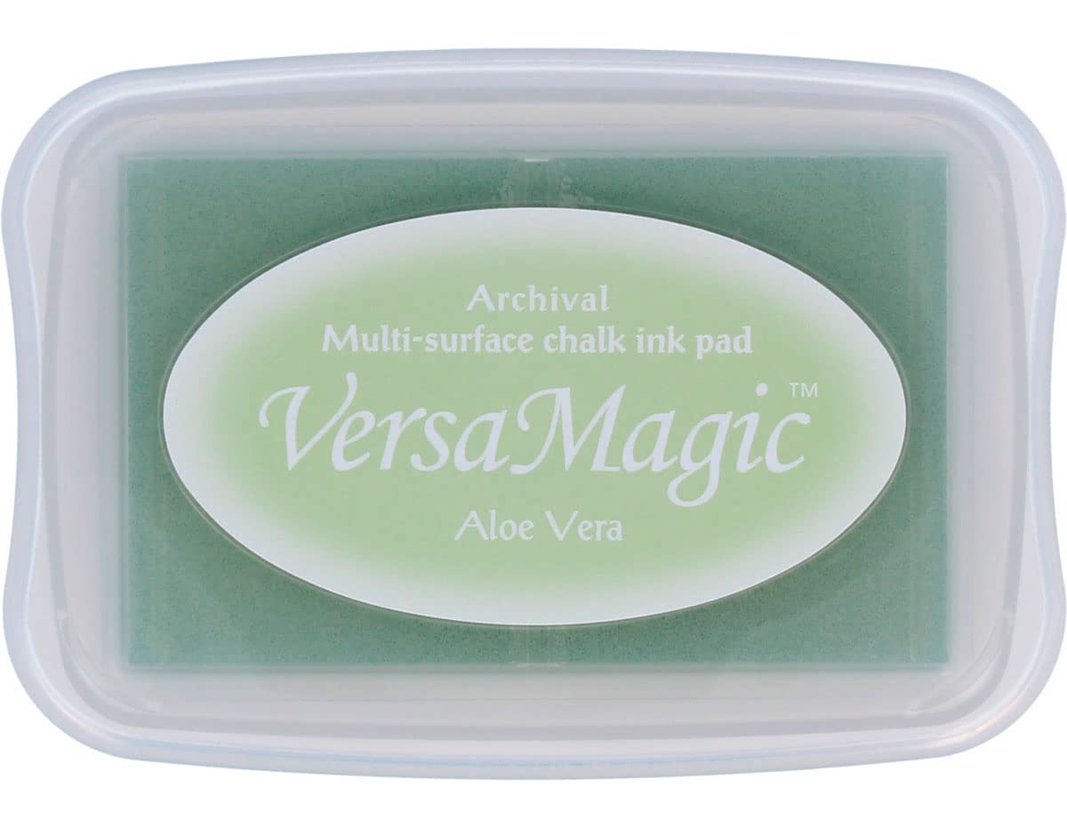 Tsukineko Versamagic Chalk-Finish Ink Pad - Aloe Vera