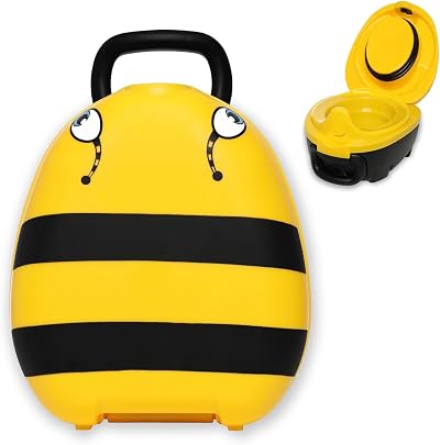 My Carry Potty Travel Potty Bumble Bee Portable Toddler Toilet Seat