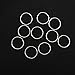 80 Pieces Hair Clip Rings Decorations, Braid Hair Loop Headband Accessories, Gold/Sliver