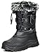Dream Pairs KSNOW New Everyday Boys/Girls Insulated Fur Insole Lace/Zip Up Winter Waterproof Snow Boots