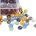500PCS 6mm AB Glass Beads for Jewelry Making with Container Box Faceted Spacer Bead Crystal