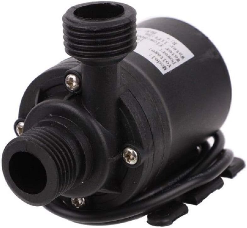 Yokshop DC 12V 5m Lift 800L/Hr Hot Water Circulation Pump Solar Water Pump Brushless Motor