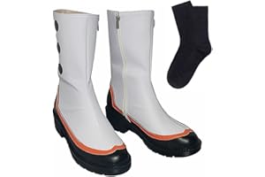 Tkieio Darling Cosplay Shoes Darling Cosplay Boots PU Leather Shoes Boots