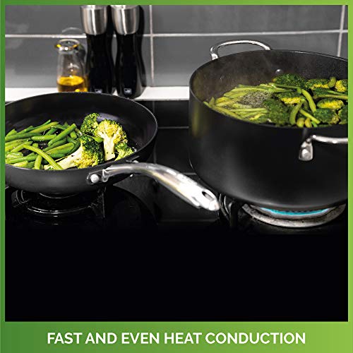 Food Appeal Nonstick Pots and Pans 13 Pcs BioCook Series Ceramic