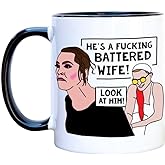 Freshine - Vanderpump Rules, Battered Wife Coffee Mug -11oz Ceramic Coffee Novelty Mug/Tea Cup, High Gloss