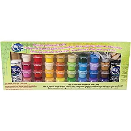 DecoArt 34 Color Value Pack Set Americana Gloss Enamels | eBay DecoArt 34 Color Value Pack Set Americana Gloss Enamels | eBay
