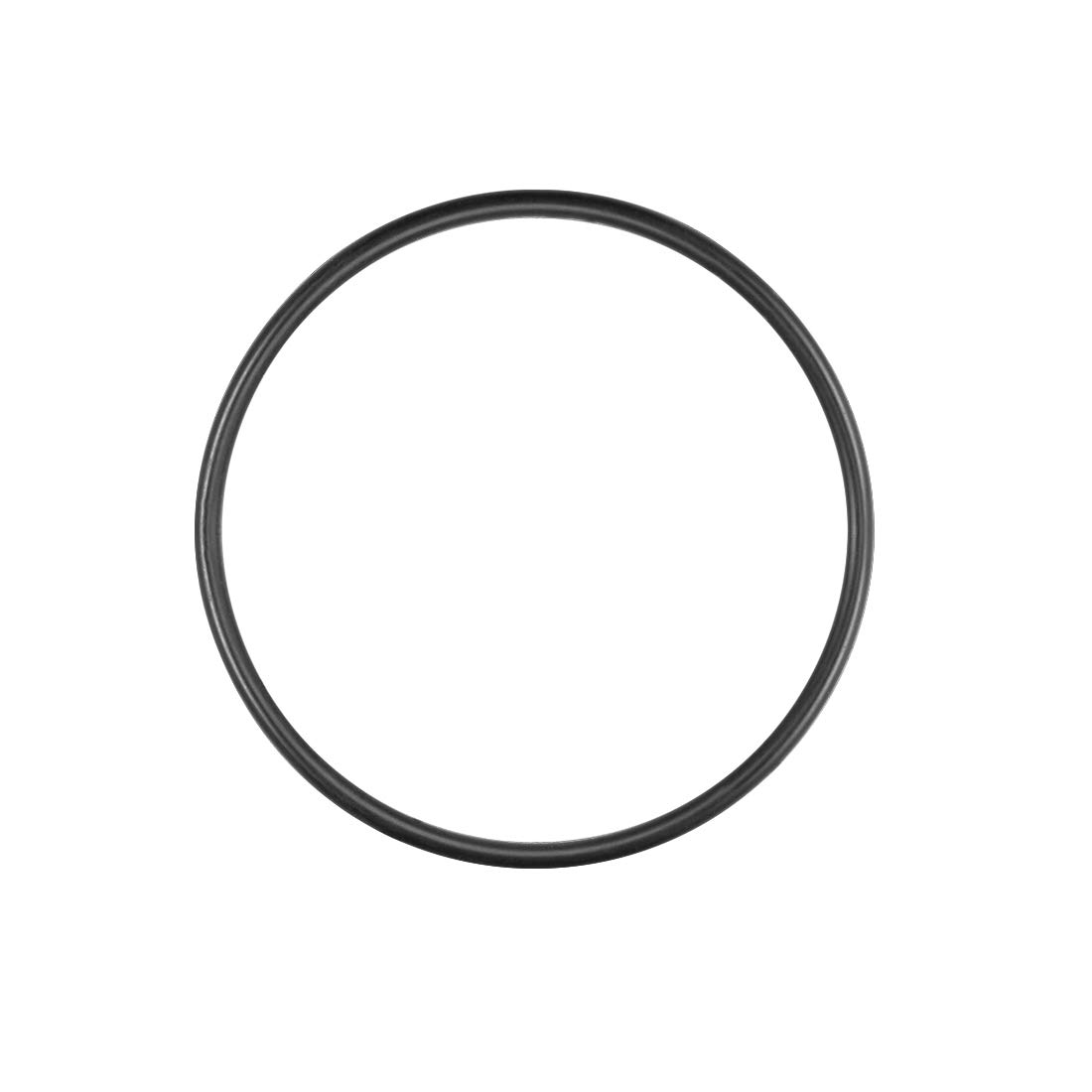 sourcing map Nitrile Rubber O-Rings 51mm OD 46.2mm ID 2.4mm Width, Metric Nitrile Rubber Sealing Gasket, Pack of 10