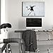wall26 Canvas Print Wall Art Banksy Man Throws Yellow Flower Bouquet Graffiti & Street Art Pop Culture Illustrations Pop Art Bohemian Multicolor Dark for Living Room, Bedroom, Office - 16